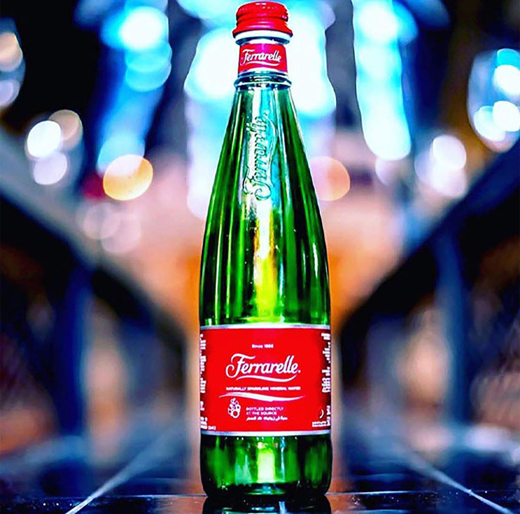 Sparkling Natural Mineral Water 750 mL 6 Glass Bottles V5576