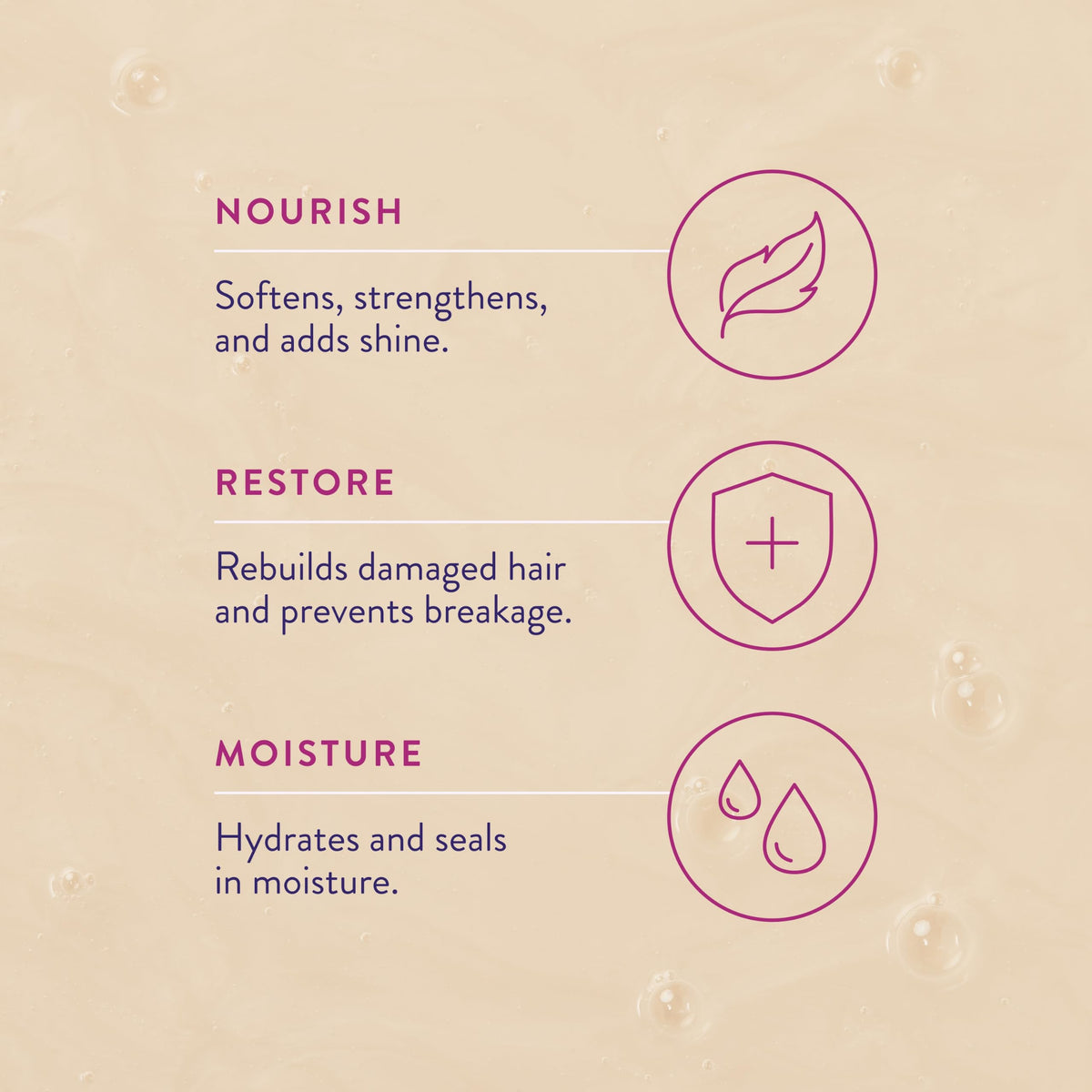 Hydrating Shampoo, Conditioner, Leave-In Conditioner & Hair Mask Bundle H207