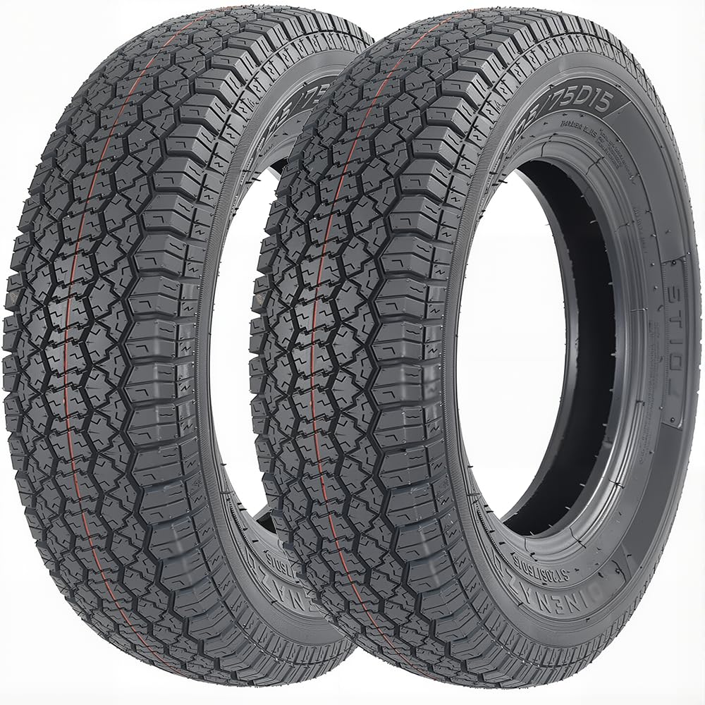 Set of 2 ST205/75D15 Trailer Tires U700
