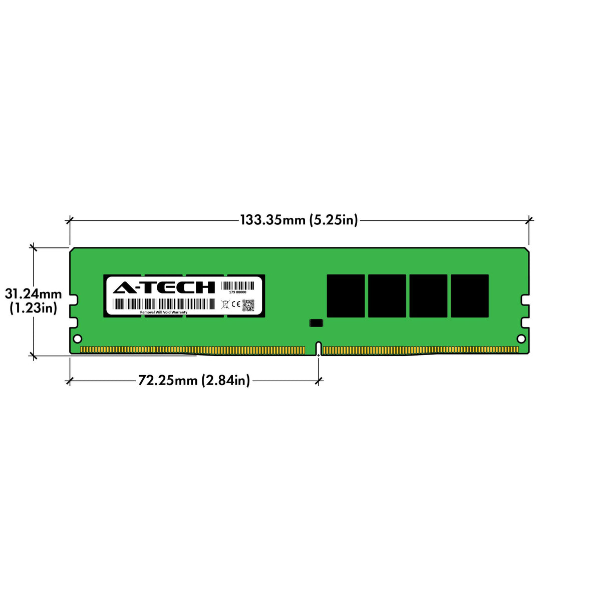 16GB DDR4 2133 MHz CL15 Non-ECC Desktop RAM Q466
