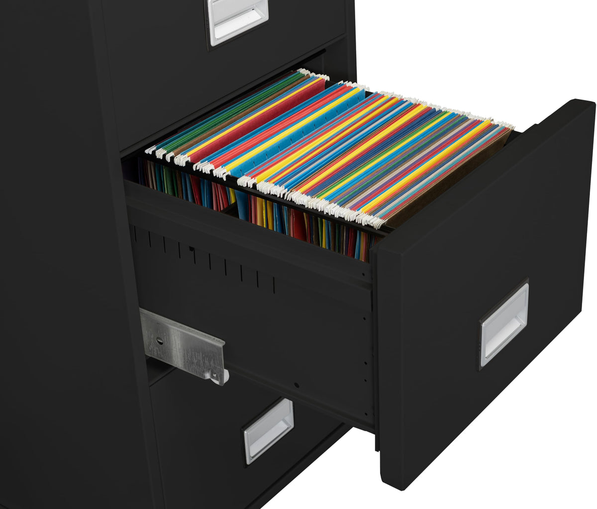 Black 4-Drawer Legal Fireproof File Cabinet R78177