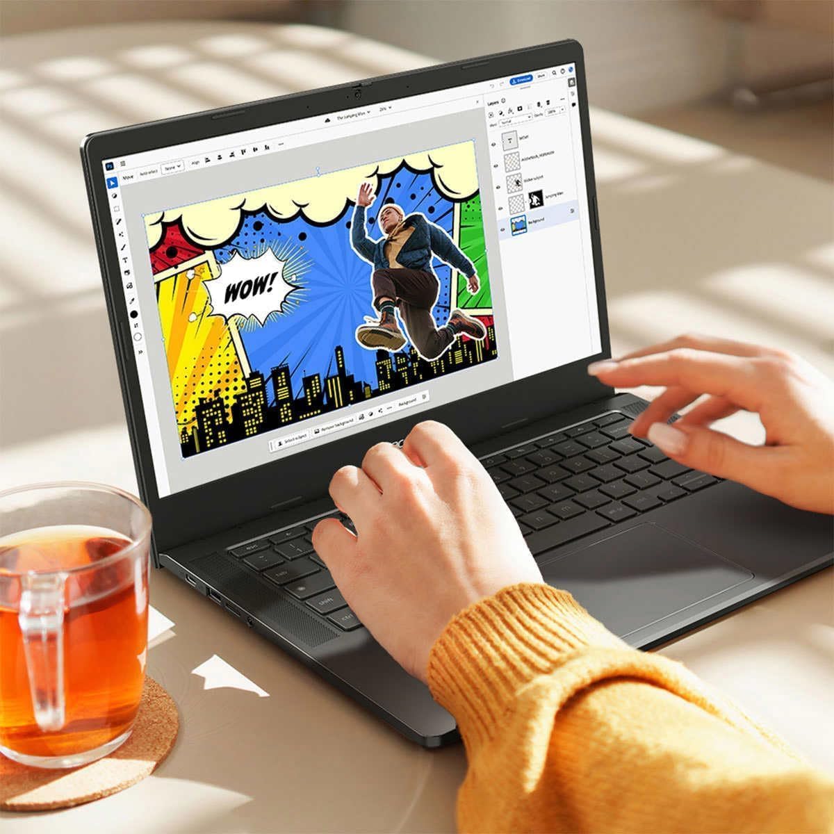 Chromebook Plus 514 Laptop with Google AI, Intel 8-Core i3-N305, 8 GB LPDDR5, 512 GB SSD, 14" FHD IPS Touch Screen, Wi-Fi 6E, Chrome OS M606840