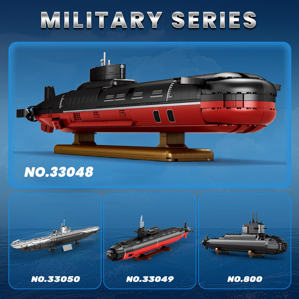 Nuclear Submarine Building Set F4184