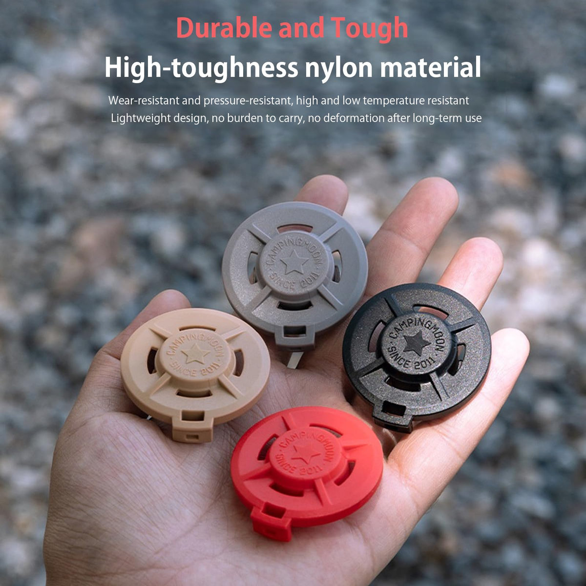 Butane Fuel Canister Protective Caps 4-Pack Y6518