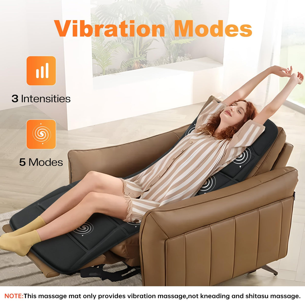 Full Body Massage Mat with Heat B8482