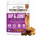 Glucosamine & Chondroitin Dog Joint Supplement Chews, Peanut Butter, 120 Ct D5146