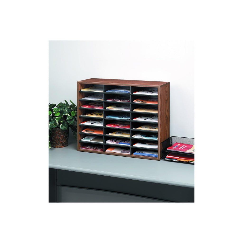 24-Compartment Letter Size Literature Organizer V4585