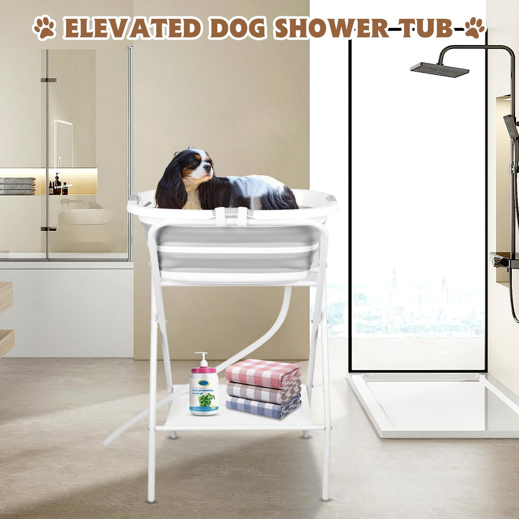 Elevated Dog Bathtub U4091