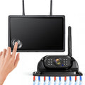 7" Wireless Backup Camera System with DVR Split Screen Monitor E276143