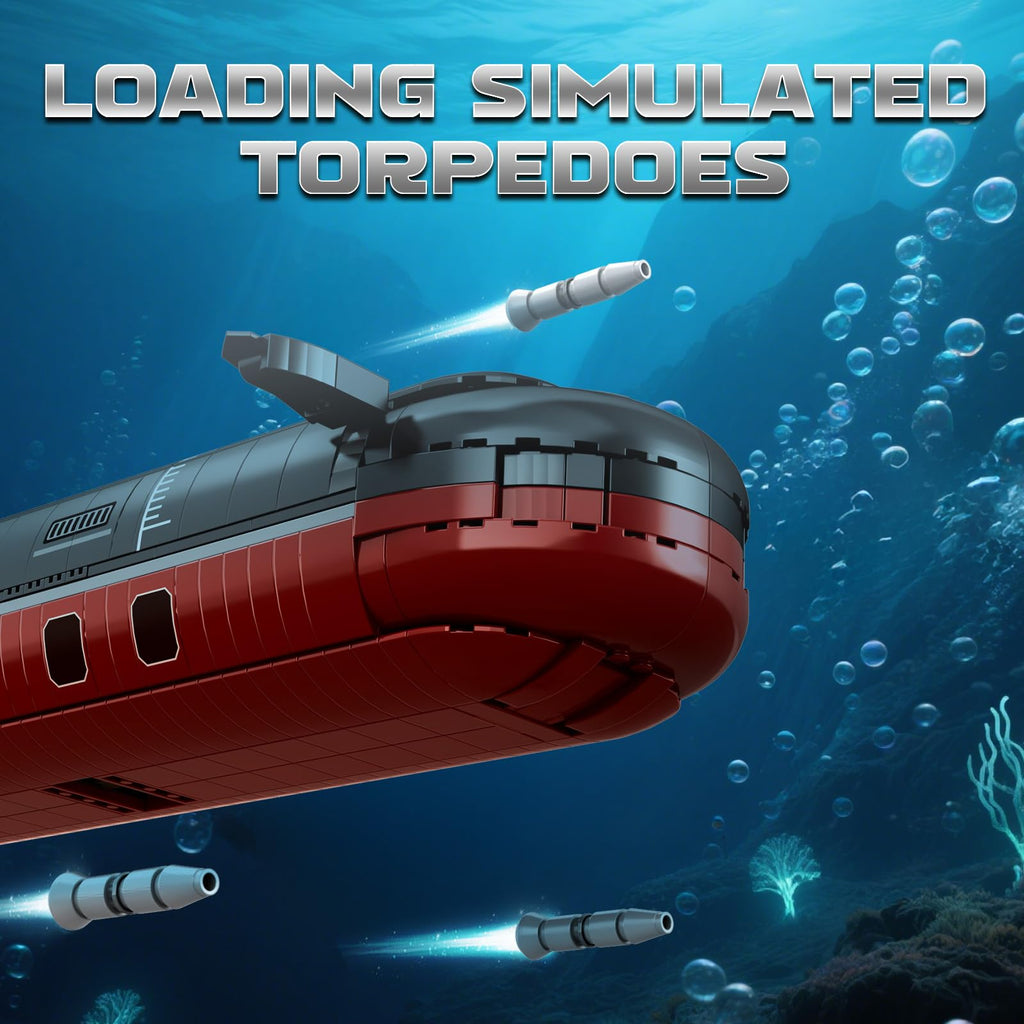 Nuclear Submarine Building Set F4184