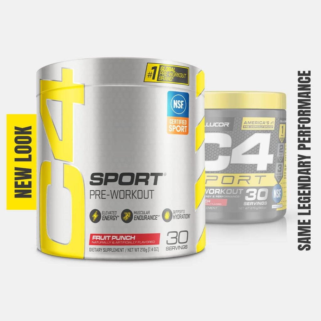 Fruit Punch Pre Workout Powder 30 Servings Pack of 2 R518455