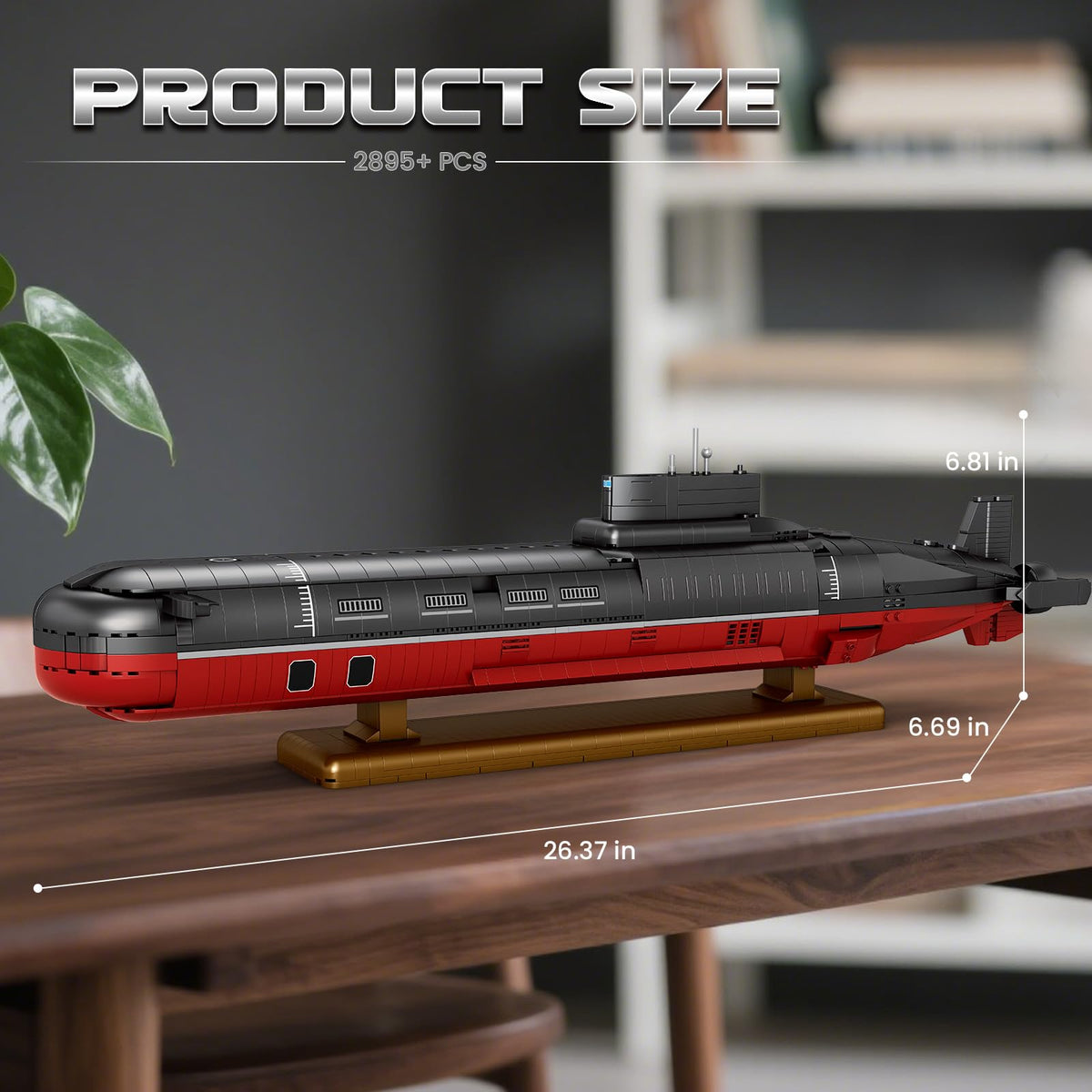 Nuclear Submarine Building Set F4184