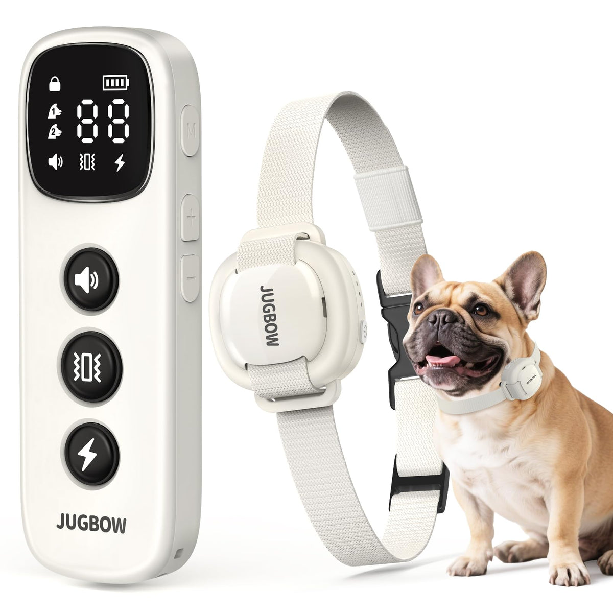 White 4200FT Range Dog Shock Collar I98216