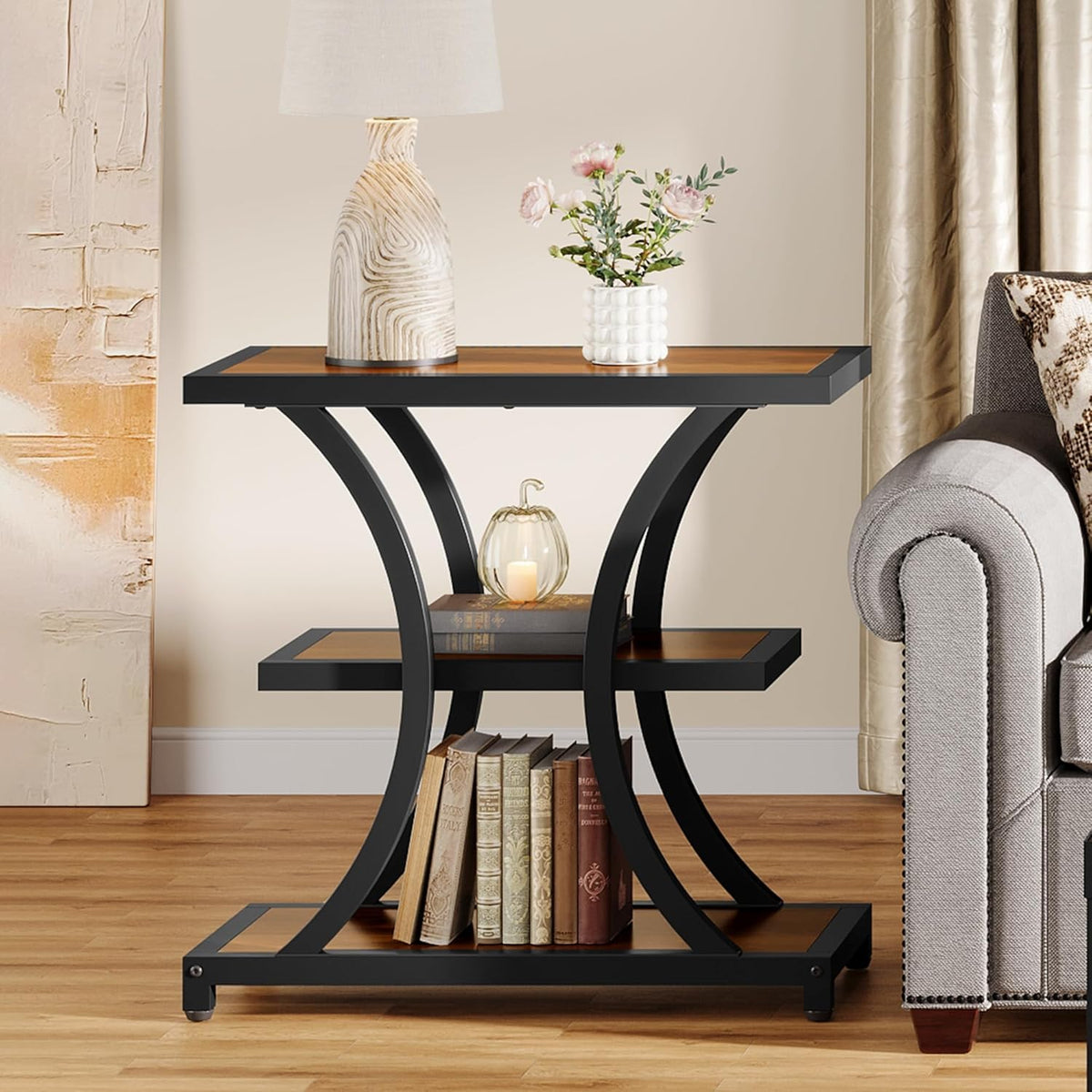 3-Tier Storage End Table N861163