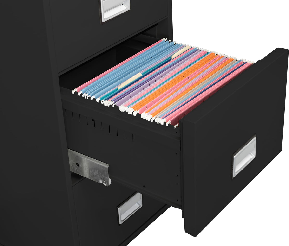 Black 4-Drawer Legal Fireproof File Cabinet R78177