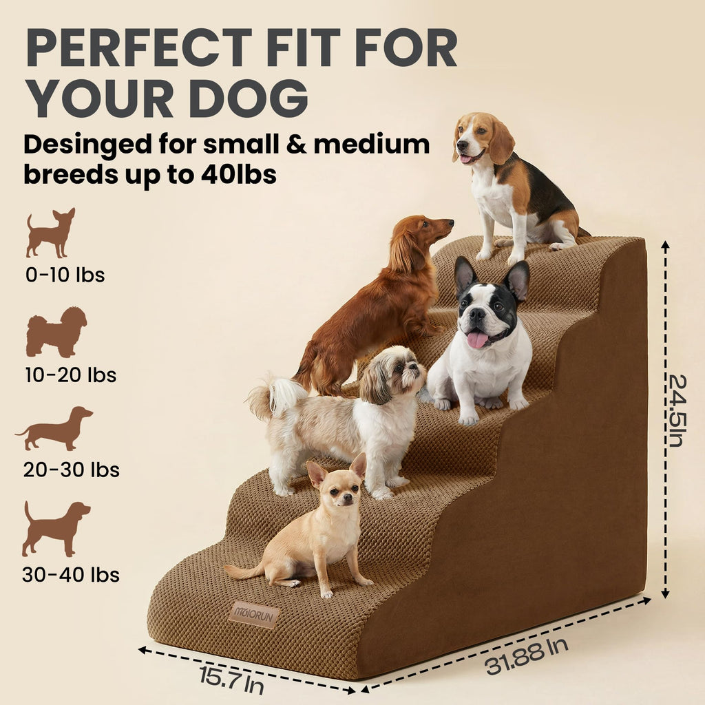 Dog Stairs for High Beds I7543