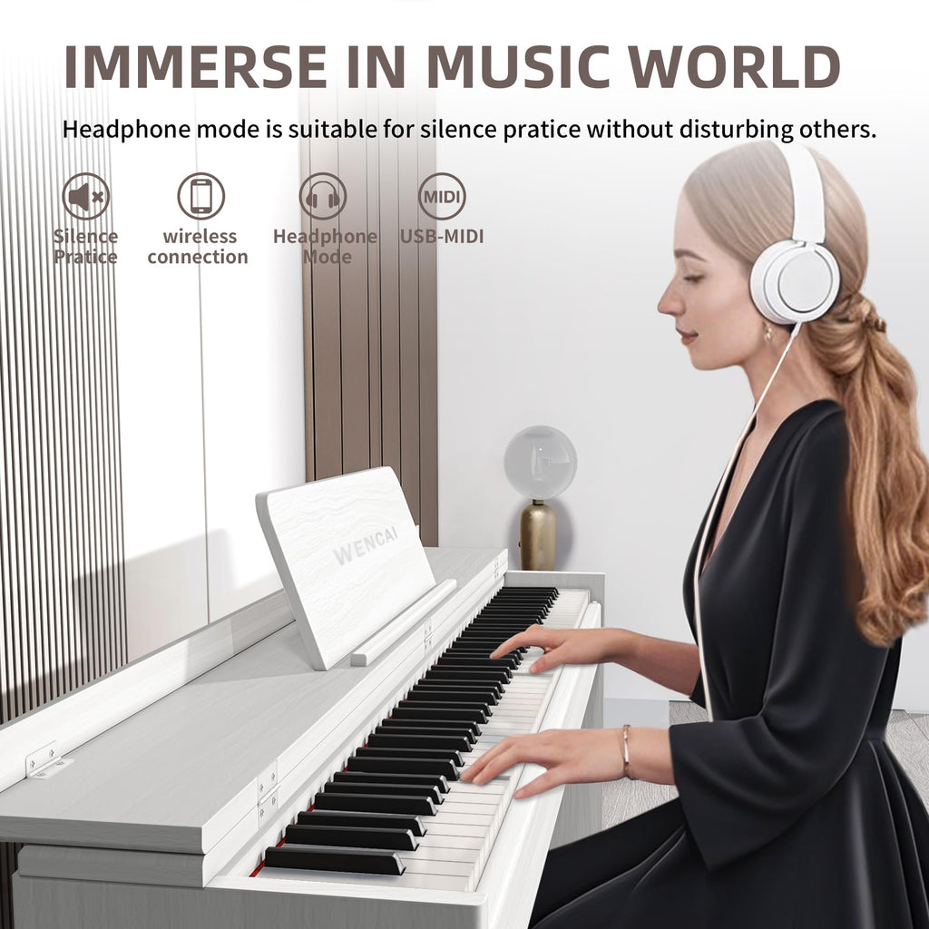 88 Key Fully Weighted Digital Piano Y82345
