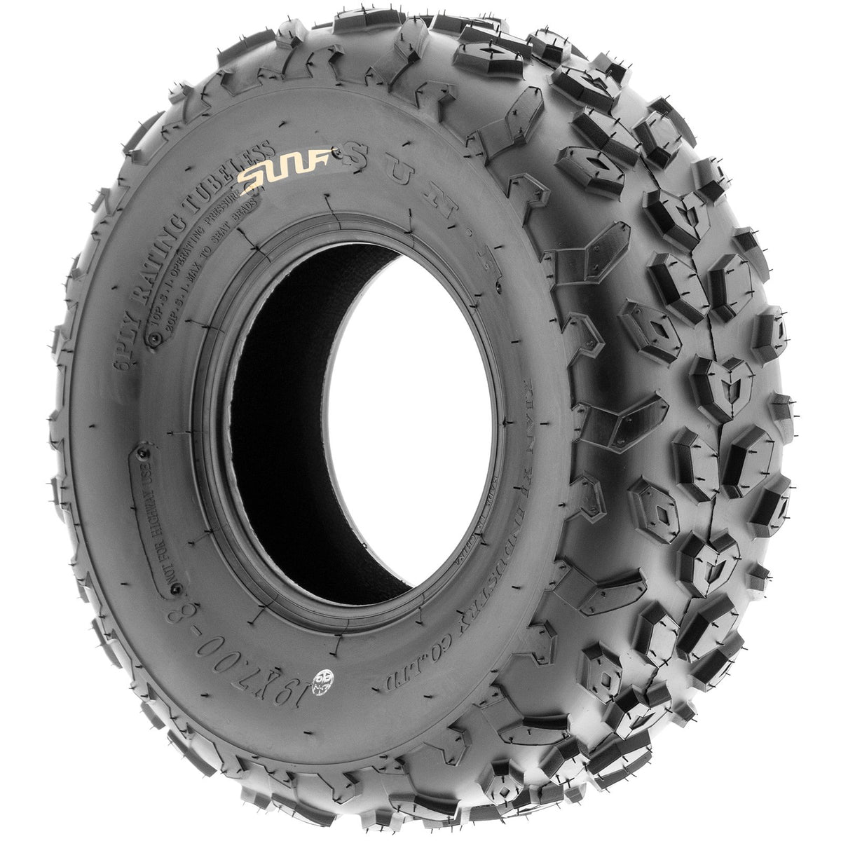 19x7-8 Knobby Tubeless Tire Y16638