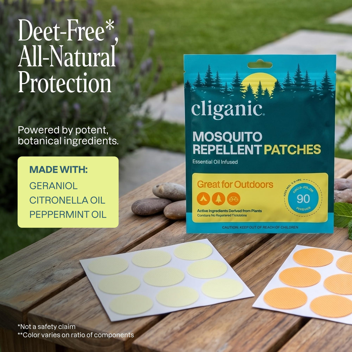 Mosquito Repellent Stickers 90 Pk S520