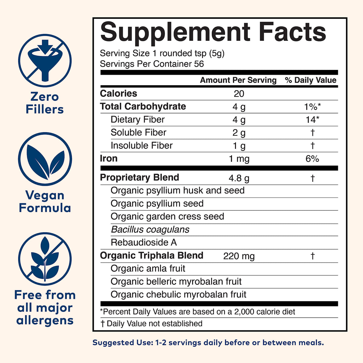 Psyllium Husk Powder 10 Oz D516185