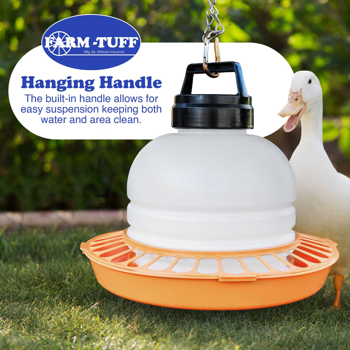 3 Gallon BPA-Free Plastic Poultry Waterer Y87307