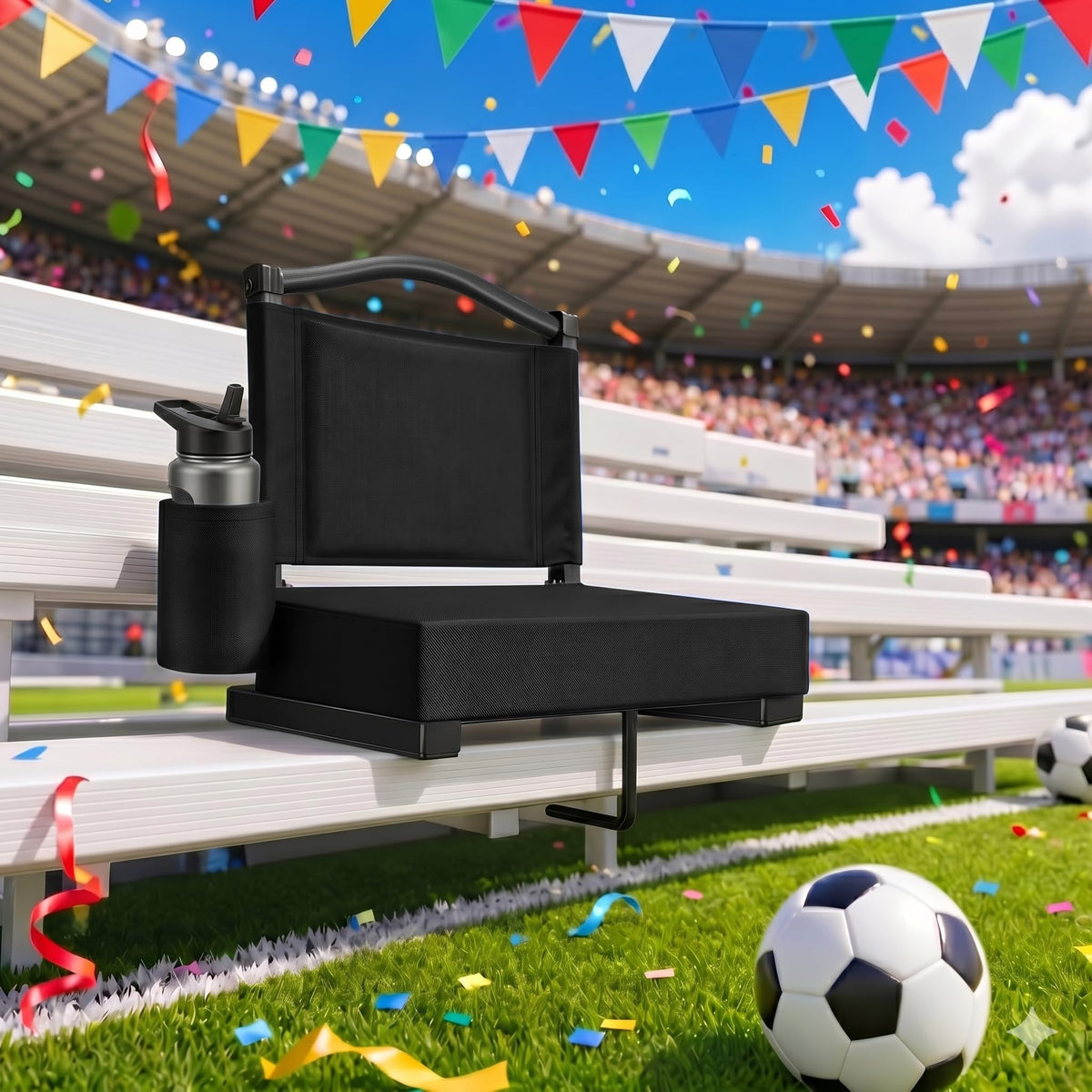 Stadium Seats with Back Support and Cushion U499