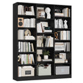 Triple Wide Bookshelf with 17 Display Shelves V859