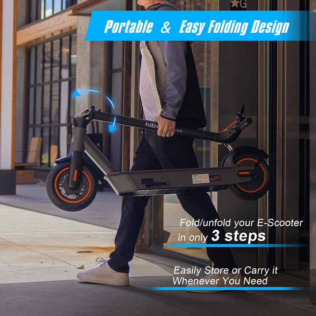 Adult Electric Scooter, 500W Motor, 40.4 Miles Long Range A225913