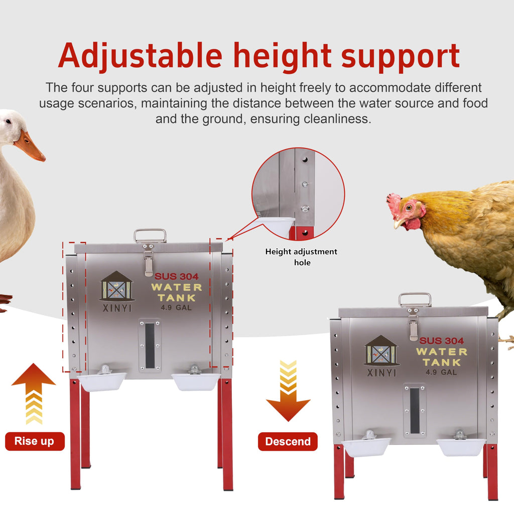 Automatic Chicken Waterer 4.9 Gallon U91810