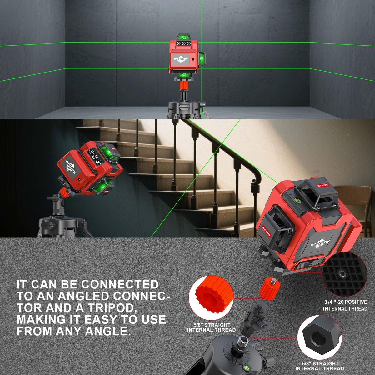 Laser Level Kit with Tripod N194256