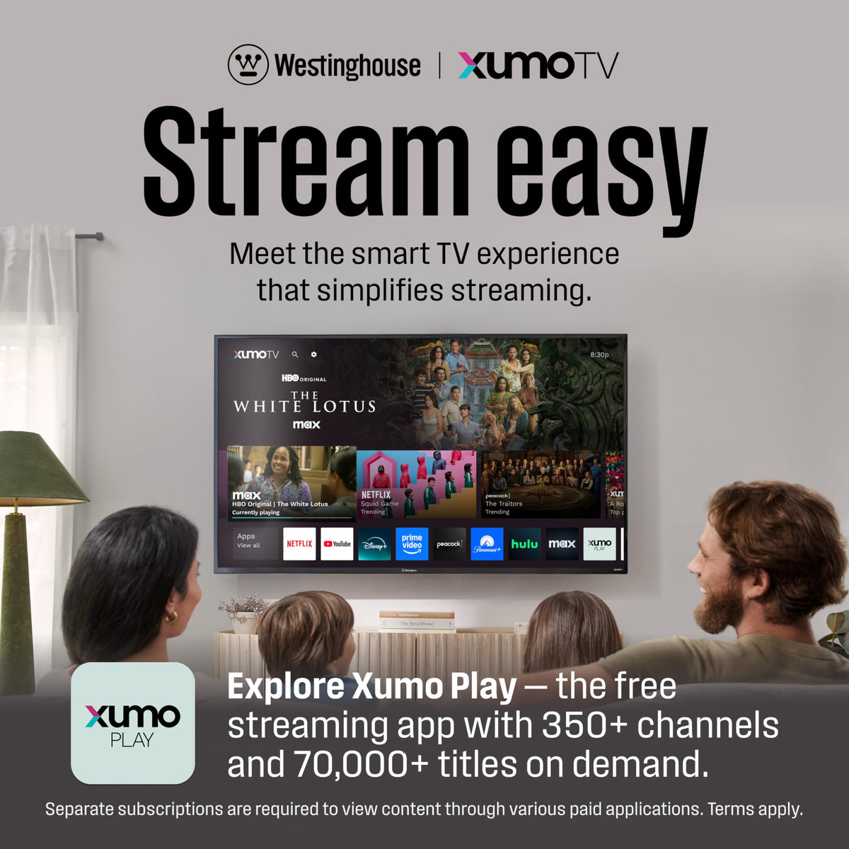 32-inch HD Smart Flat Screen TV with Voice Remote R60914