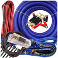 1/0 Gauge Amplifier Wiring Kit with 17 ft Power Wire Z259