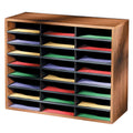 24-Compartment Letter Size Literature Organizer V4585