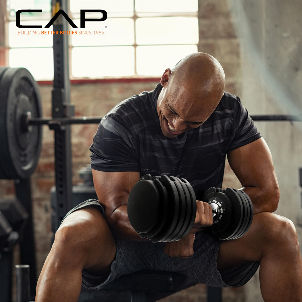 Adjustable Dumbbell Set 12.5 LB 25 LB 55 LB B206804