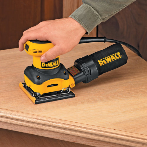 2.4 Amp 1/4 Sheet Palm Grip Sander with Cloth Dust Bag W83872