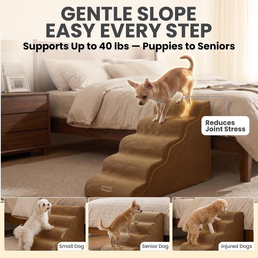 Dog Stairs for High Beds I7543