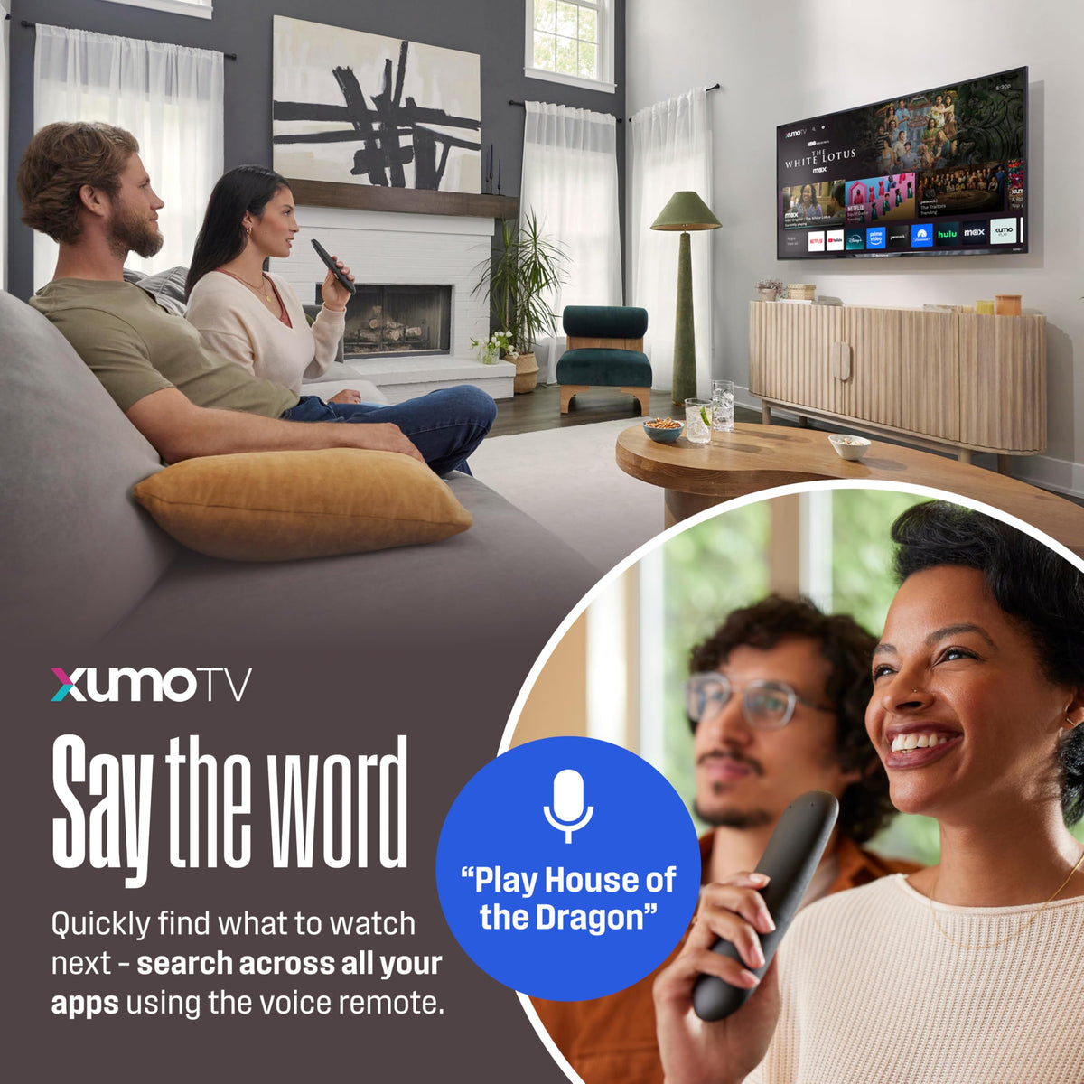 32-inch HD Smart Flat Screen TV with Voice Remote R60914