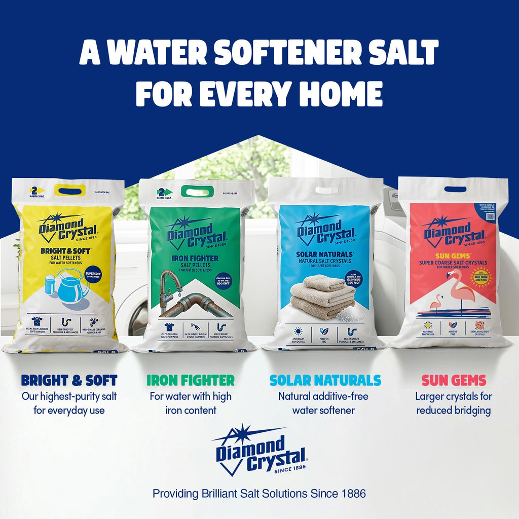 Water Softener Salt Crystals, 40 lbs V50643