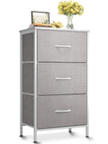 Light Grey 3 Drawer Dresser A140529