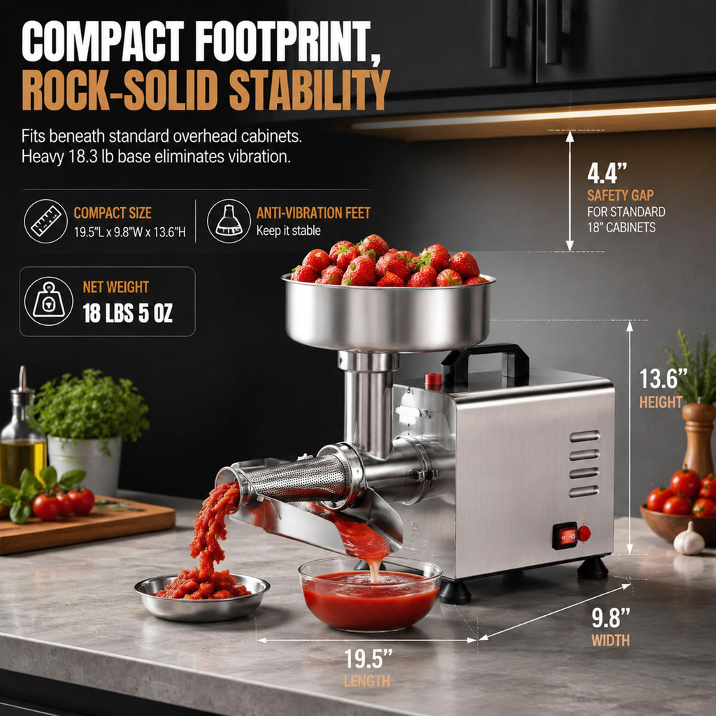 450W Electric Tomato Strainer S7987