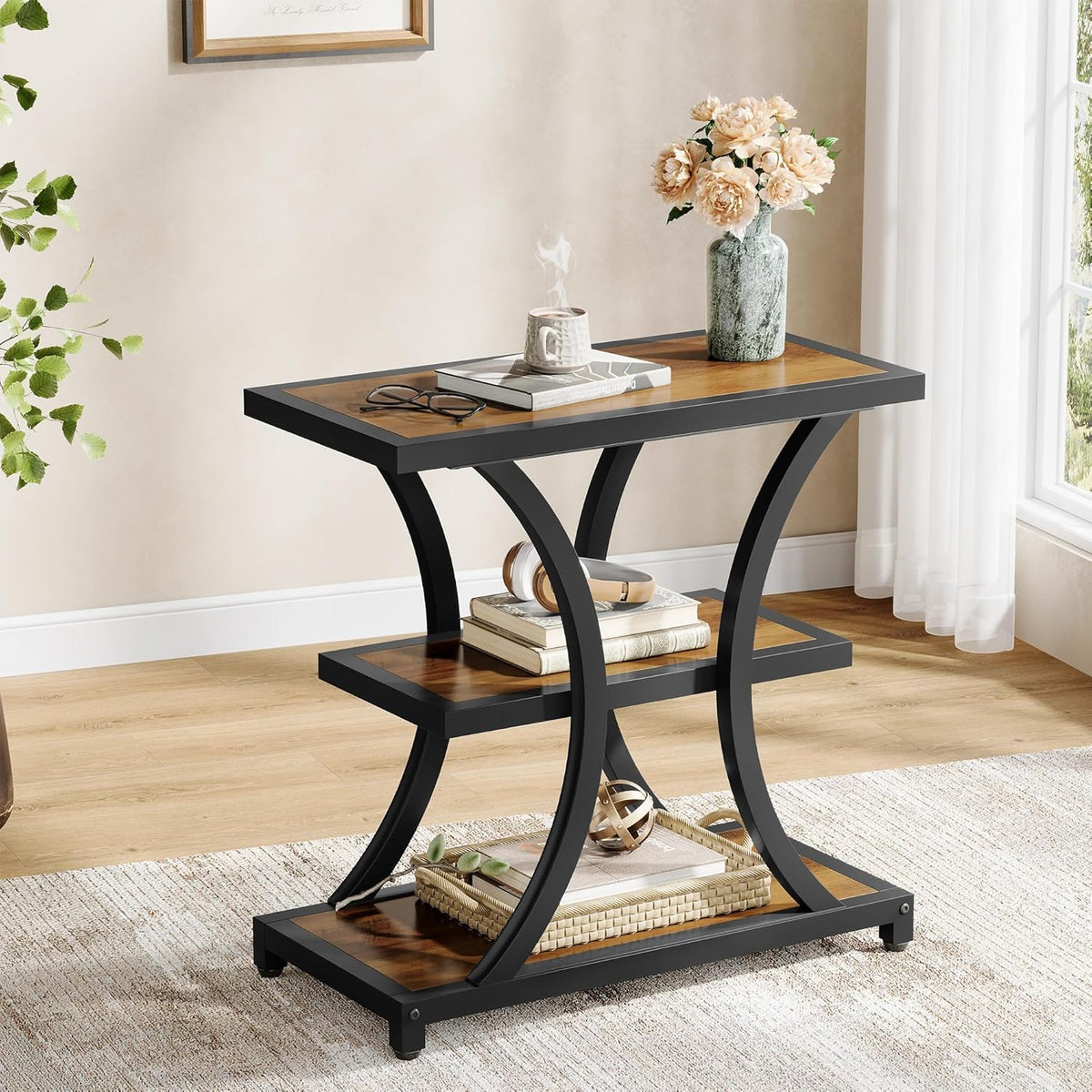 3-Tier Storage End Table N861163