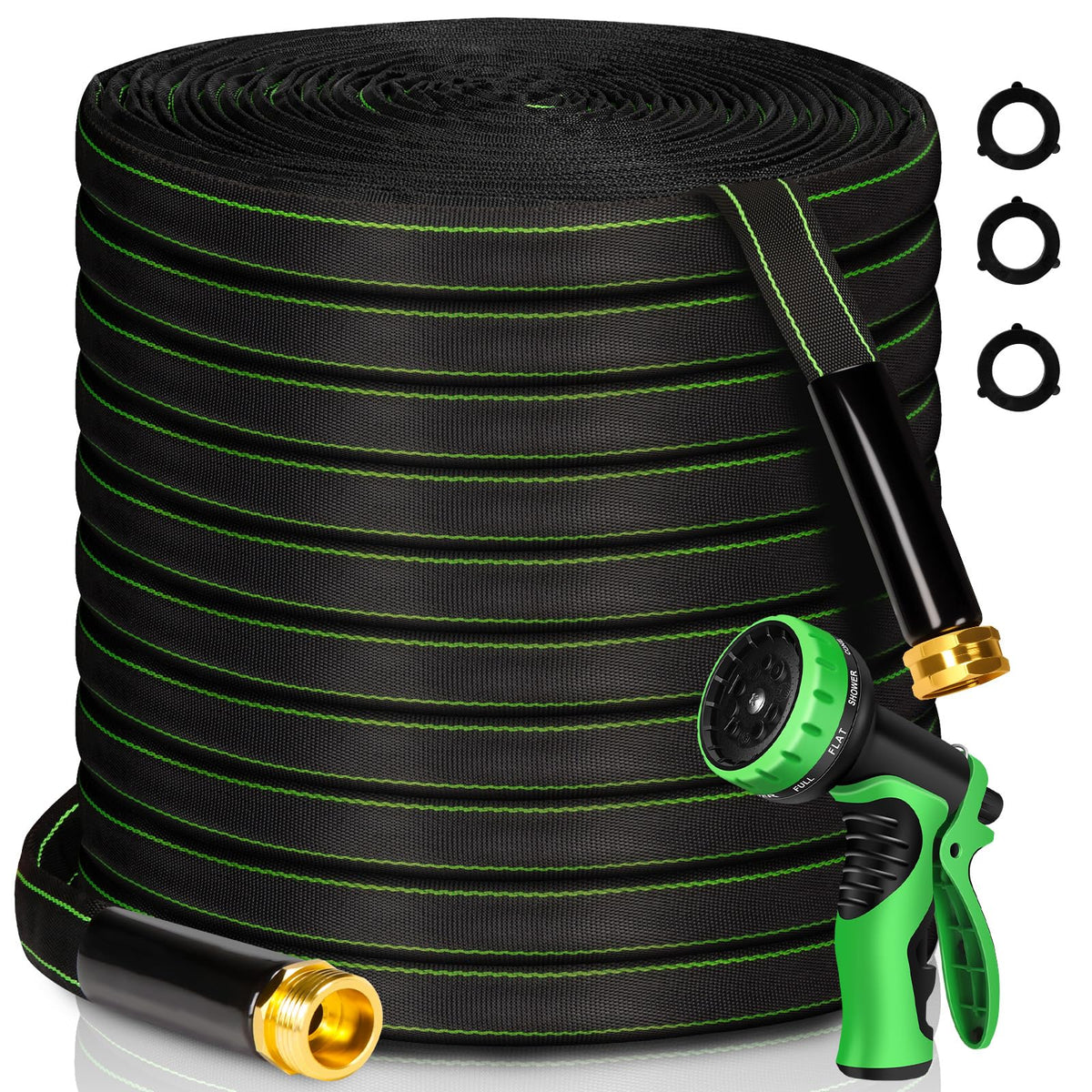 100 ft Heavy Duty No Kink Garden Hose Z16904