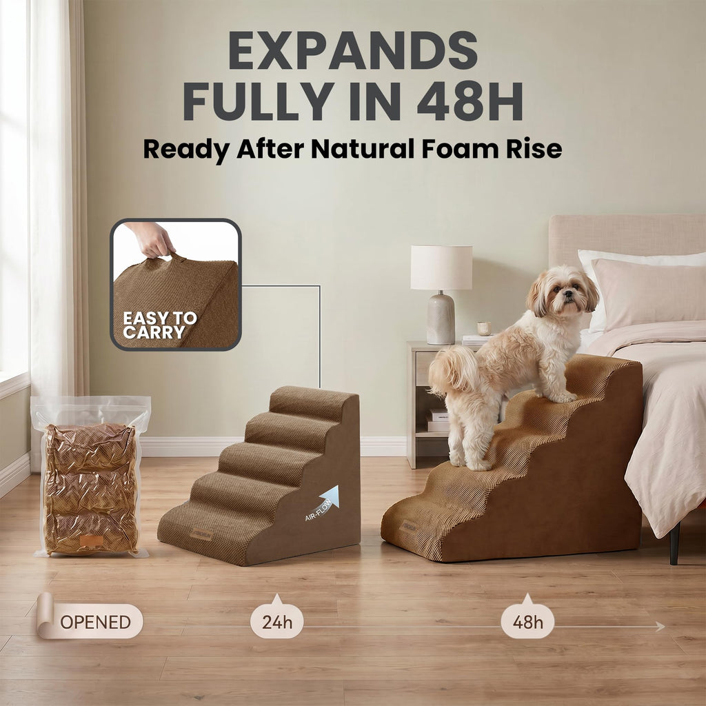 Dog Stairs for High Beds I7543