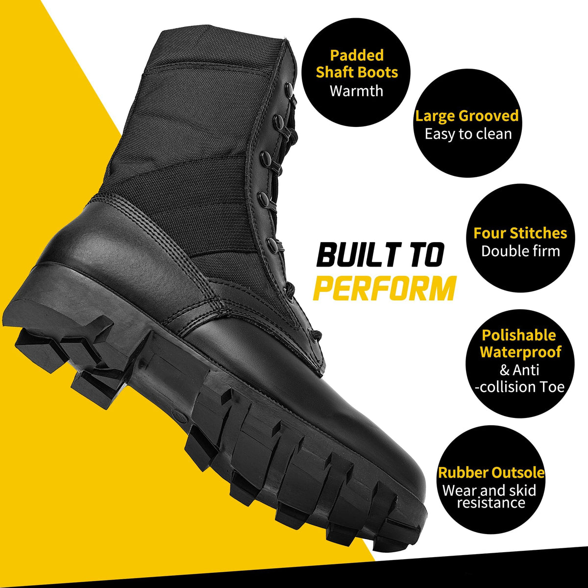 8 Inch Jungle Boots E10737