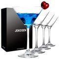 Clear 9 Ounce Set of 4 Martini Cocktail Glasses Q684770