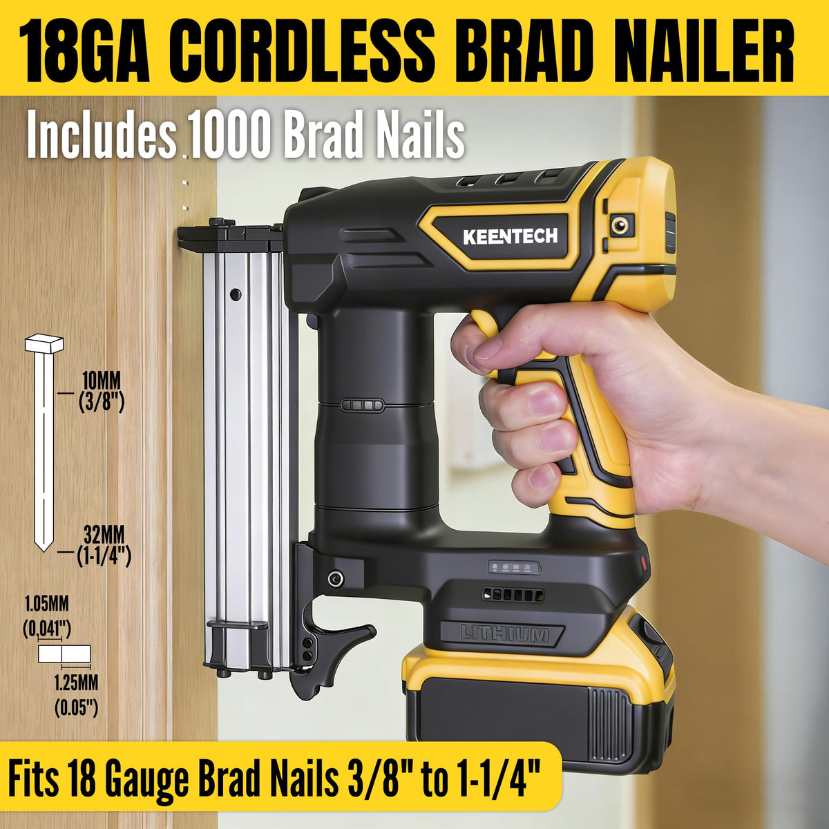 Cordless Brad Nailer X723