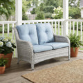 2 Seater Rattan Wicker Outdoor Sofa C70809