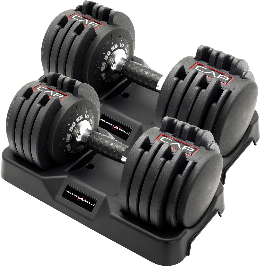 Adjustable Dumbbell Set 12.5 LB 25 LB 55 LB B206804
