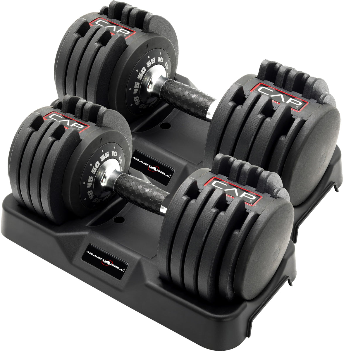 Adjustable Dumbbell Set 12.5 LB 25 LB 55 LB B206804