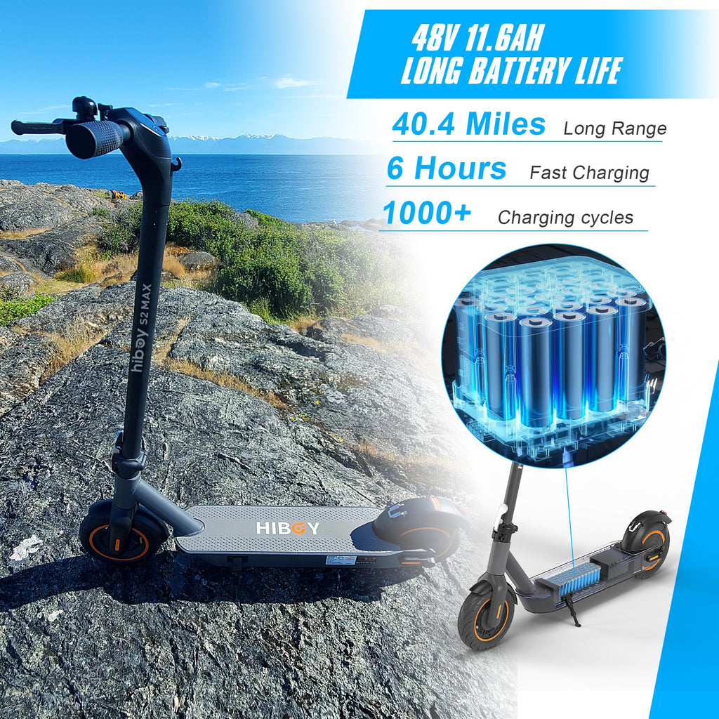 Adult Electric Scooter, 500W Motor, 40.4 Miles Long Range A225913